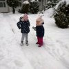 Zabawy na śniegu - Żabki